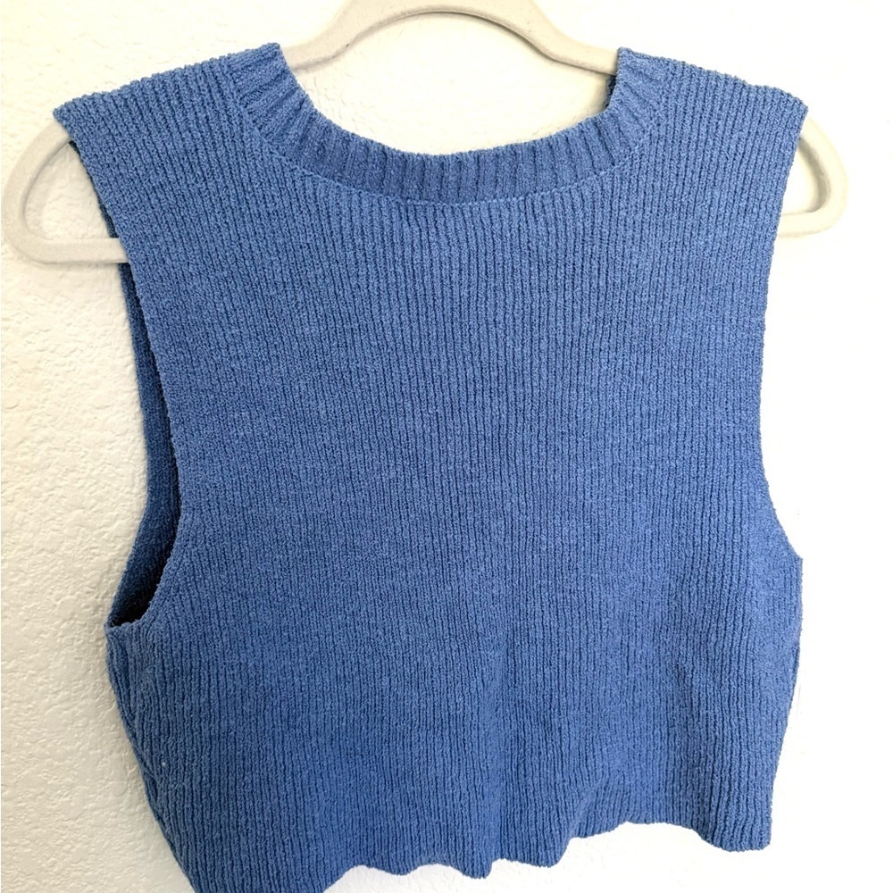 Free People Blue Knit skirt set - Picture 8 of 10